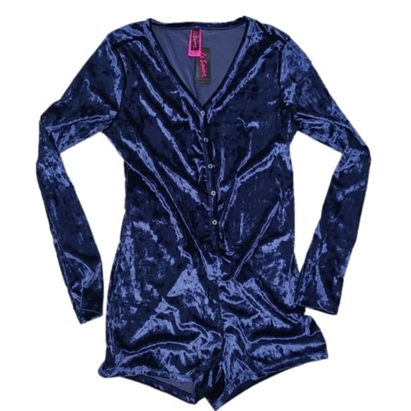 La SENZA Other - VELVET blue La Senza romper - Brand new with tags - Size Medium - Lingerie